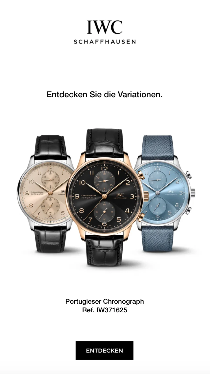 Portugieser Chronograph | IWC Schaffhausen DE