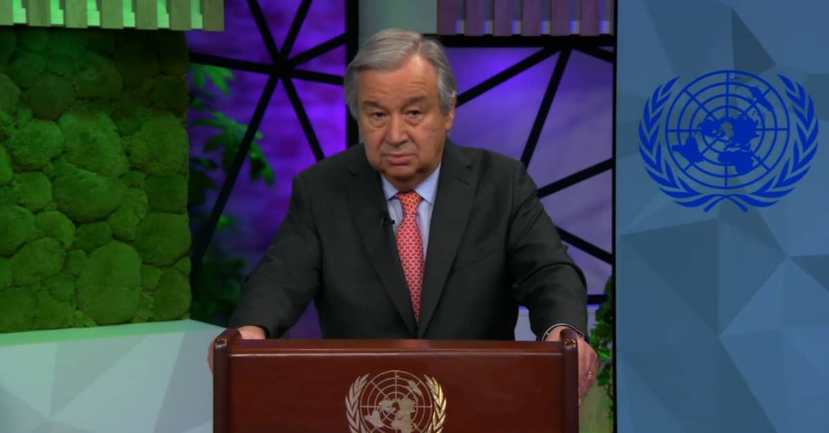 UN's Guterres calls coal a 'stupid investment'