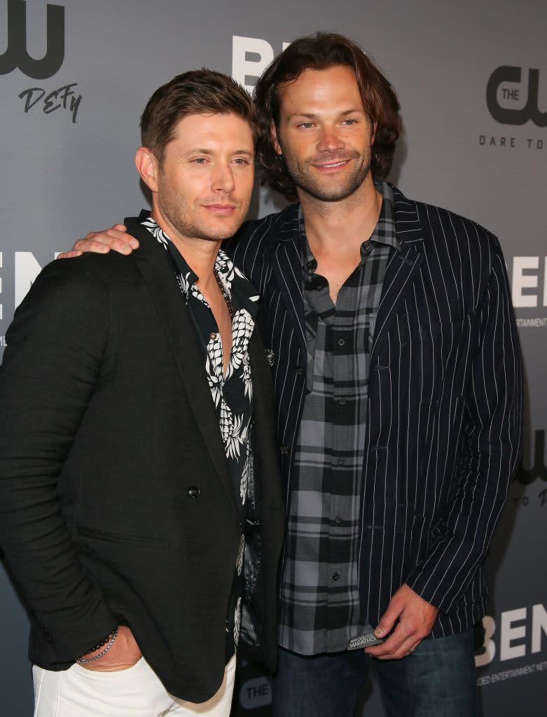 BEVERLY HILLS, CALIFORNIA - AUGUST 04:    Jensen Ackles and Jared Padalecki attend The CW's Summer 2019 TCA Party sponsored by Branded Entertainment Network at The Beverly Hilton Hotel on August 04, 2019 in Beverly Hills, California.  (Photo by Jean Baptiste Lacroix/WireImage)