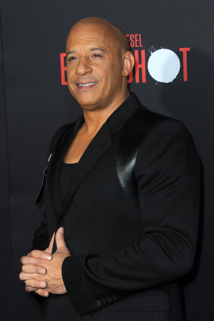 BEVERLY HILLS, CALIFORNIA - MARCH 27: Vin Diesel attends the 2022 Vanity Fair Oscar Party Hosted by Radhika Jones at Wallis Annenberg Center for the Performing Arts on March 27, 2022 in Beverly Hills, California. (Photo by Daniele Venturelli/WireImage)
