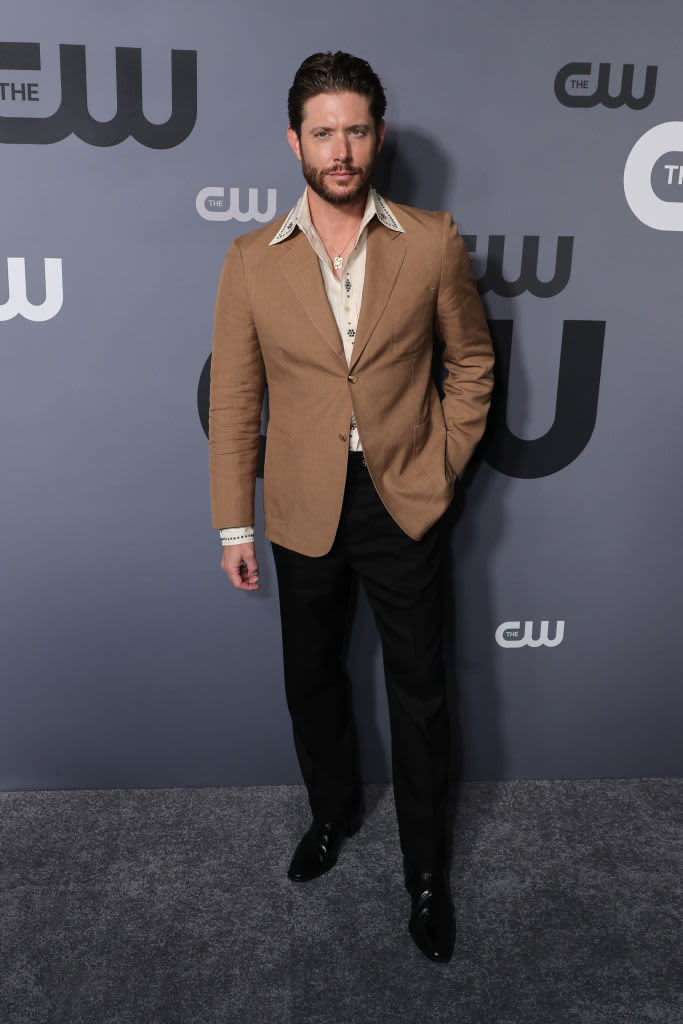 NEW YORK, NEW YORK - MAY 19: Jensen Ackles attends the 2022 CW Upfront at New York City Center on May 19, 2022 in New York City. (Photo by Cindy Ord/WireImage)