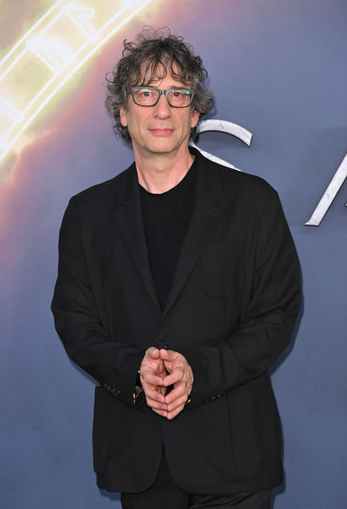 LONDON, ENGLAND - AUGUST 03: Neil Gaiman attends "The Sandman" World Premiere at BFI Southbank on August 03, 2022 in London, England. (Photo by Karwai Tang/WireImage)