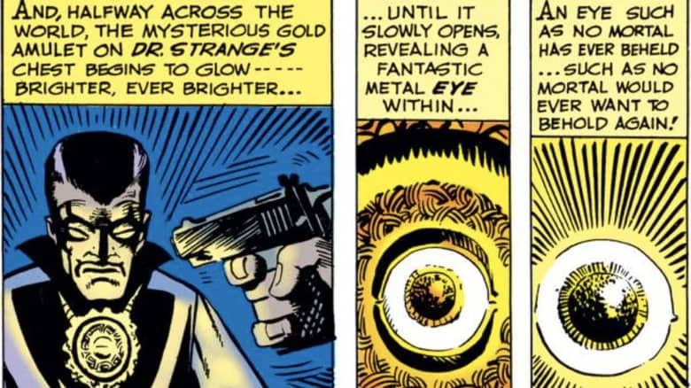 Dr. Strange's Third Eye Is a Manifestation of “Agamotto”