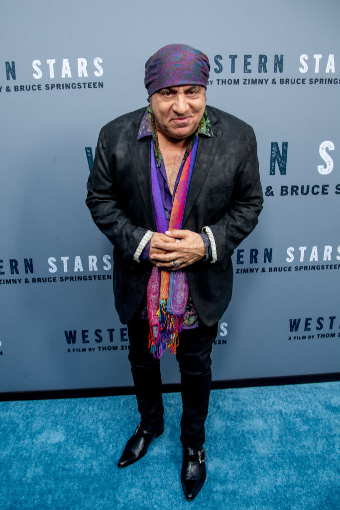 NEW YORK, NY - OCTOBER 16:  US singer-songwriter Little Steven Van Zandt attends the New York special screening of "Western Stars" at Metrograph  at Metrograph on October 16, 2019 in New York City.  (Photo by Debra L Rothenberg/FilmMagic)