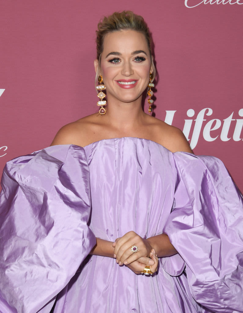 BEVERLY HILLS, CALIFORNIA - SEPTEMBER 30: Katy Perry attends Variety's Power Of Women: Los Angeles Event on September 30, 2021 in Beverly Hills, California. (Photo by Jon Kopaloff/WireImage,)