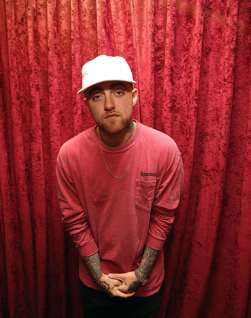 NEW YORK, NY - SEPTEMBER 20:  Mac MIller visits at SiriusXM Studio on September 20, 2016 in New York City.  (Photo by Robin Marchant/Getty Images)