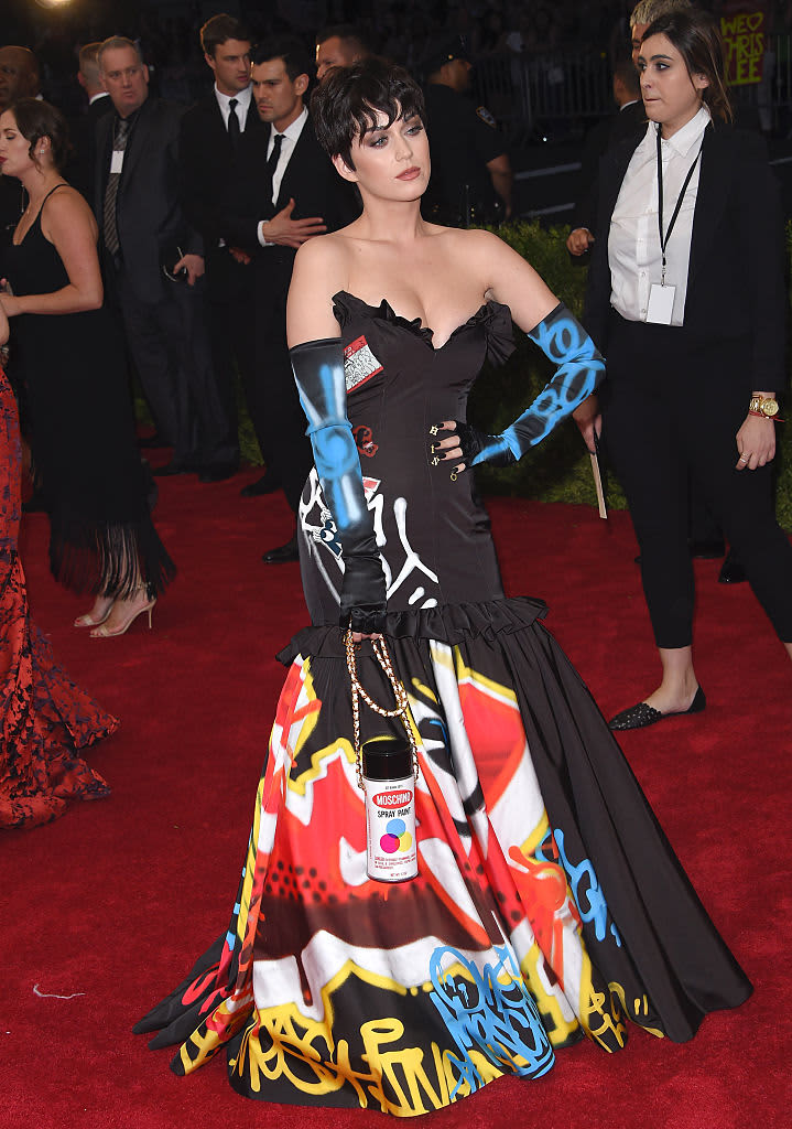 NEW YORK, NY - MAY 04:  Recording artist Katy Perry attends the 'China: Through The Looking Glass' Costume Institute Benefit Gala at the Metropolitan Museum of Art on May 4, 2015 in New York City.  (Photo by Axelle/Bauer-Griffin/FilmMagic)