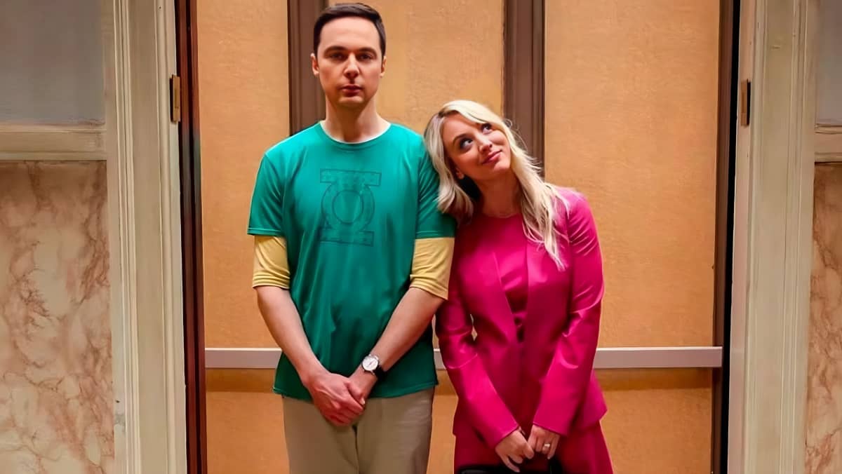 Sheldon and Penny from The Big bang Theory 