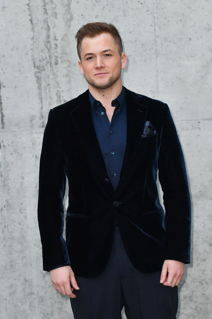 LONDON, ENGLAND - FEBRUARY 02: Taron Egerton attends the EE British Academy Film Awards 2020 at Royal Albert Hall on February 02, 2020 in London, England. (Photo by Karwai Tang/WireImage)