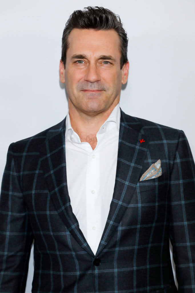 HOLLYWOOD, CALIFORNIA - NOVEMBER 20: (EDITORS NOTE: Image has been digitally retouched) Jon Hamm attends the 'Richard Jewell' premiere during AFI FEST 2019 Presented By Audi at TCL Chinese Theatre on November 20, 2019 in Hollywood, California.  (Photo by Kurt Krieger - Corbis/Corbis via Getty Images)
