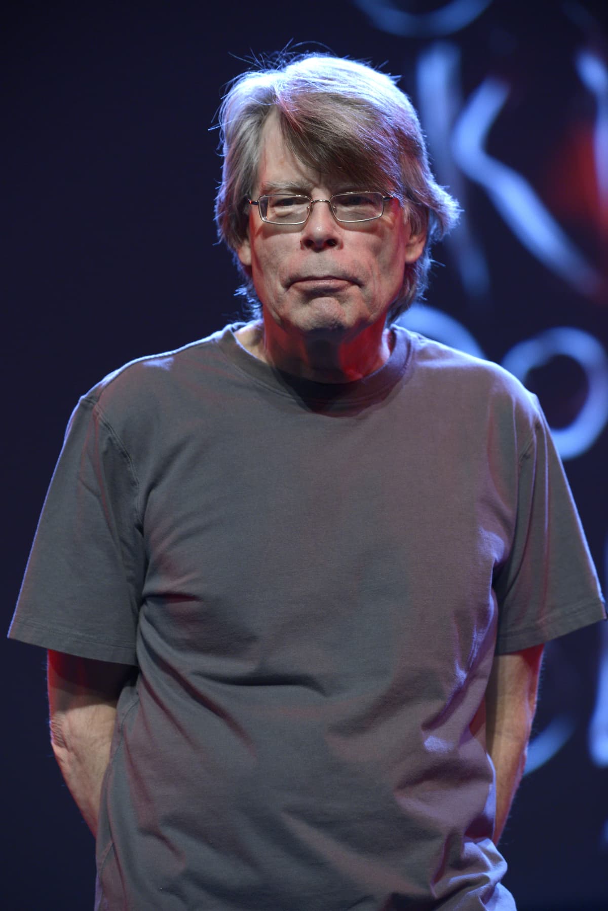 PARIS, FRANCE - NOVEMBER 16: American writer Stephen King poses during a portrait session held on November 16, 2013 in Paris, France. (Photo by Ulf Andersen/Getty Images)