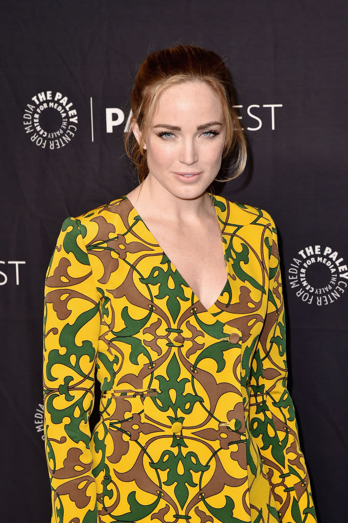 HOLLYWOOD, CA - MARCH 18:  Caity Lotz attends PaleyFest Los Angeles 2017 - CW's "Heroes & Aliens: Featuring Arrow, The Flash, Supergirl, and DC's Legends of Tomorrow" at Dolby Theatre on March 18, 2017 in Hollywood, California.  (Photo by David Crotty/Patrick McMullan via Getty Images)