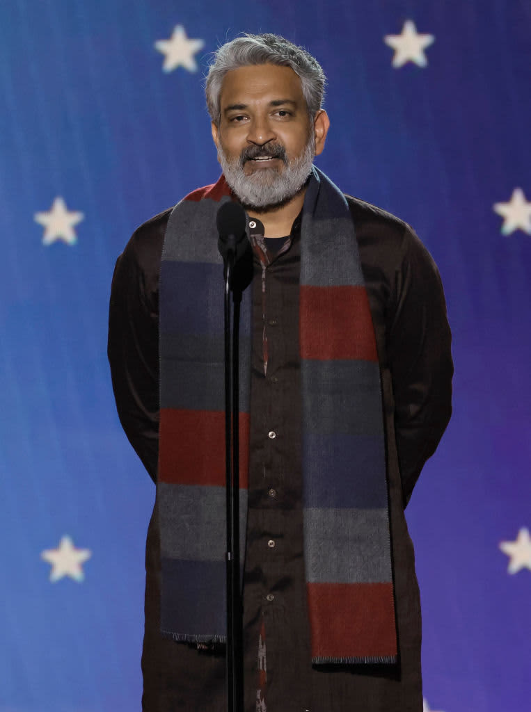 S.S. Rajamouli at the Academys 13th Governors Awards held at the Fairmont Century Plaza on November 19, 2022 in Los Angeles, California. (Photo by Gilbert Flores/Variety via Getty Images)