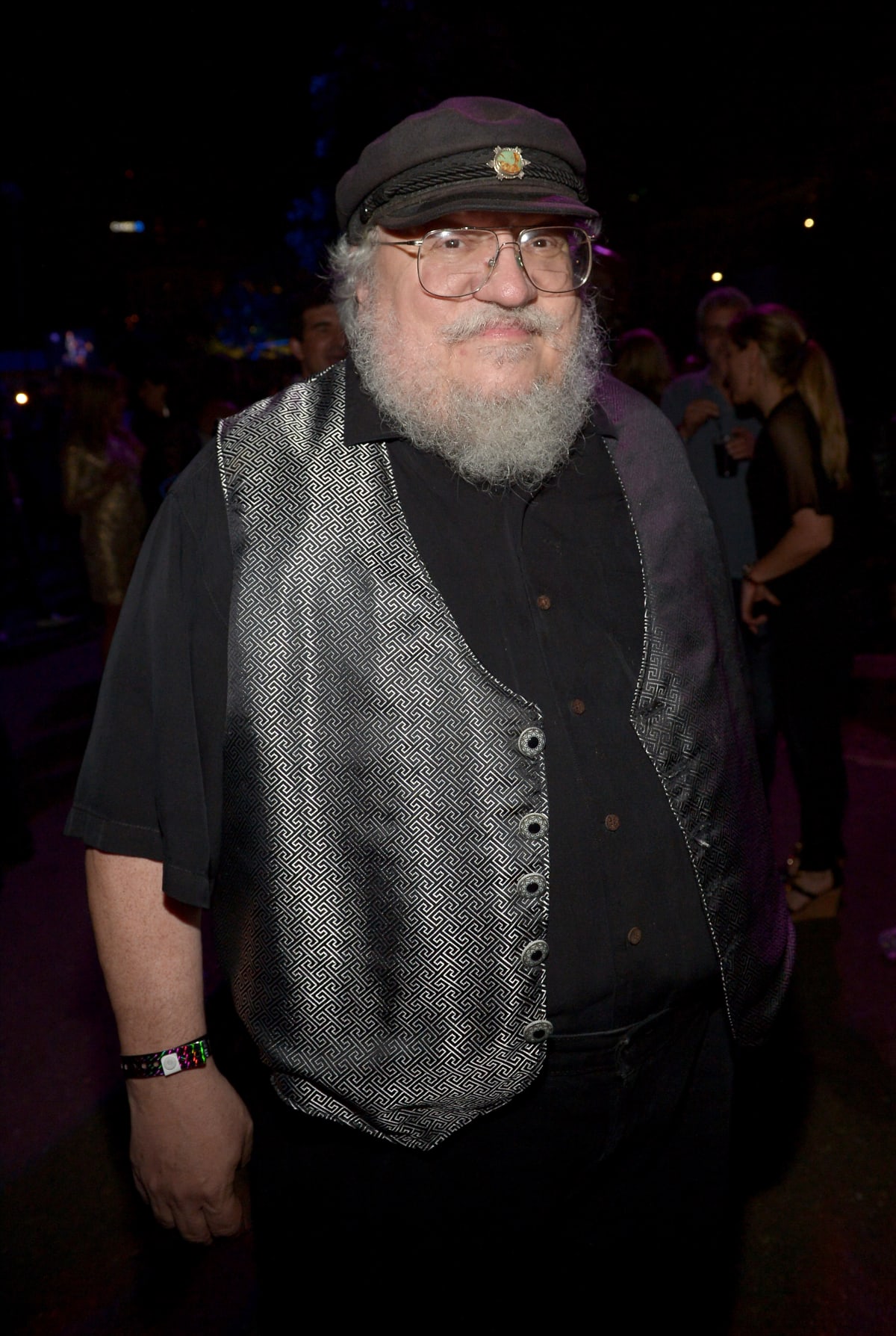 SAN DIEGO, CA - JULY 25:  Novelist George R.R. Martin attends the Playboy and A&E Bates Motel Event During Comic-Con Weekend, on July 25, 2014 in San Diego, California.  (Photo by Charley Gallay/Getty Images for Playboy)