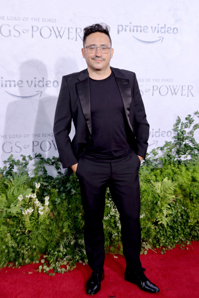 LOS ANGELES, CALIFORNIA - AUGUST 15: J. A. Bayona attends "The Lord Of The Rings: The Rings Of Power" Los Angeles Red Carpet Premiere & Screening on August 15, 2022 in Los Angeles, California. (Photo by Matt Winkelmeyer/Getty Images)