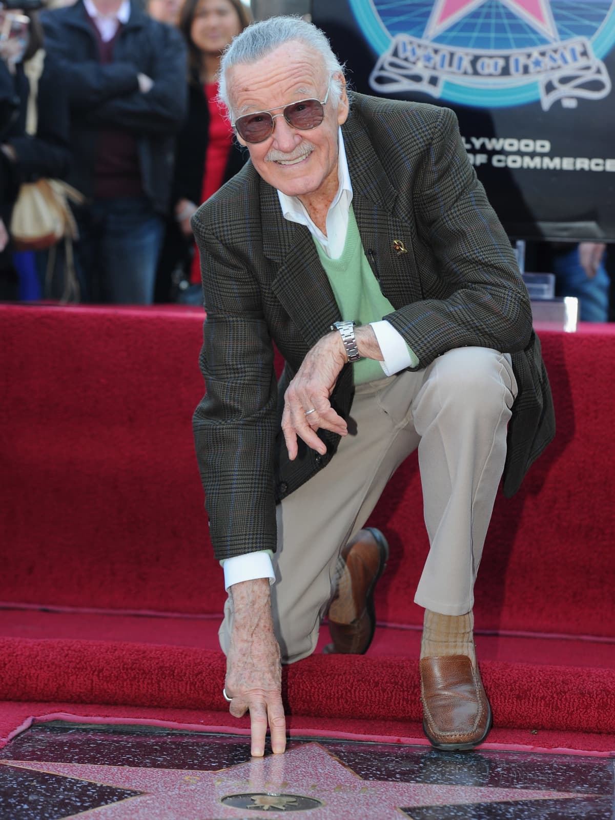 HOLLYWOOD, CA - JUNE 28:  Stan Lee attends the premiere of Columbia Pictures' "Spider-Man: Homecoming" at TCL Chinese Theatre on June 28, 2017 in Hollywood, California.  (Photo by Alberto E. Rodriguez/Getty Images)