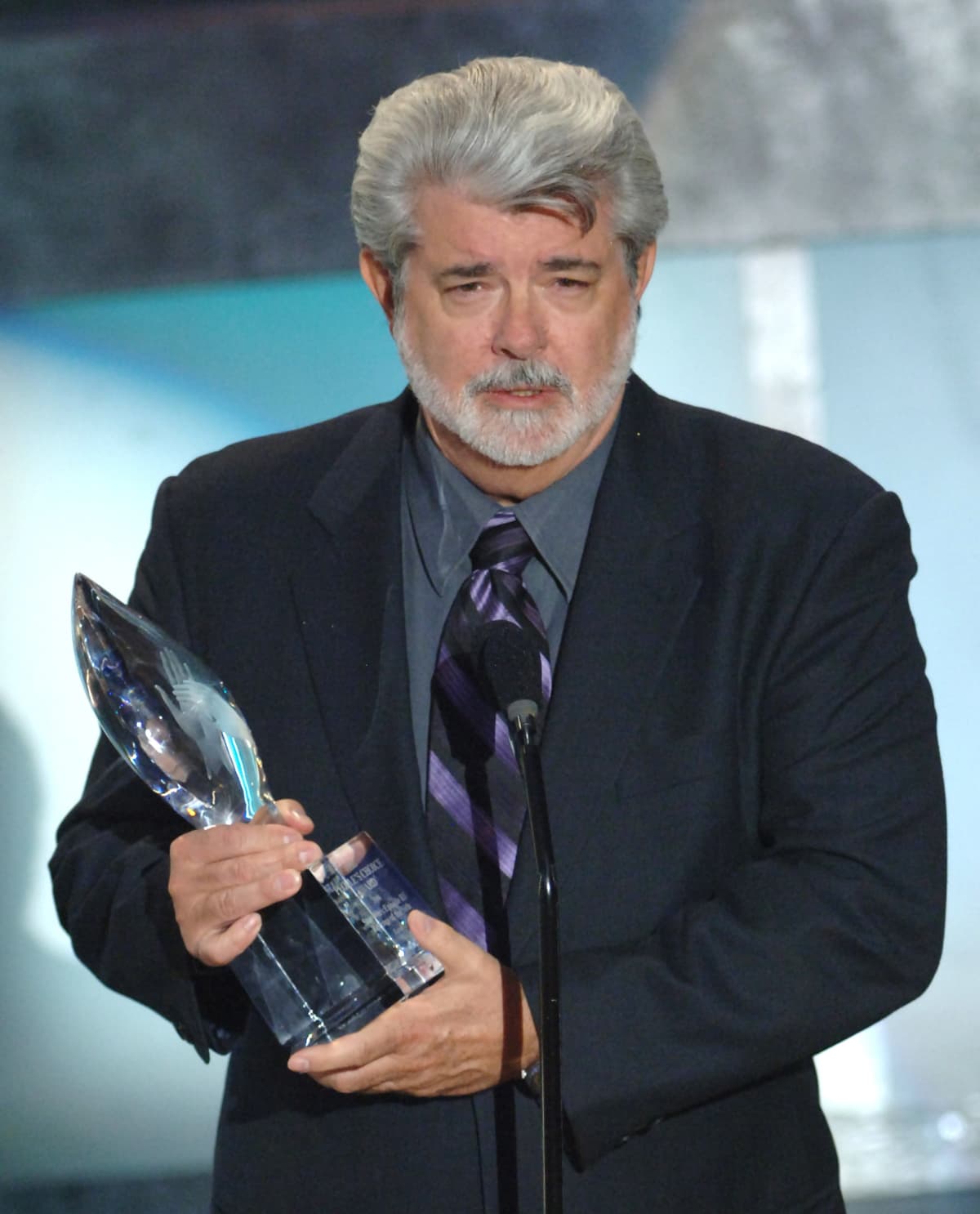 George Lucas, winner of Favorite Movie for "Star Wars: Episode III - Revenge of the Sith" (Photo by Jeff Kravitz/FilmMagic, Inc)
