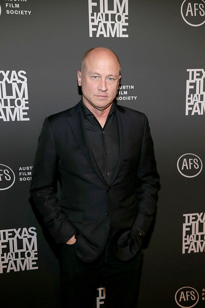 AUSTIN, TEXAS - MARCH 07:  Mike Judge is honored with an award for his film Office Space during the Austin Film Society's 2019 Texas Film Awards at AFS Cinema's Event Hall on March 7, 2019 in Austin, Texas.  (Photo by Gary Miller/Getty Images)