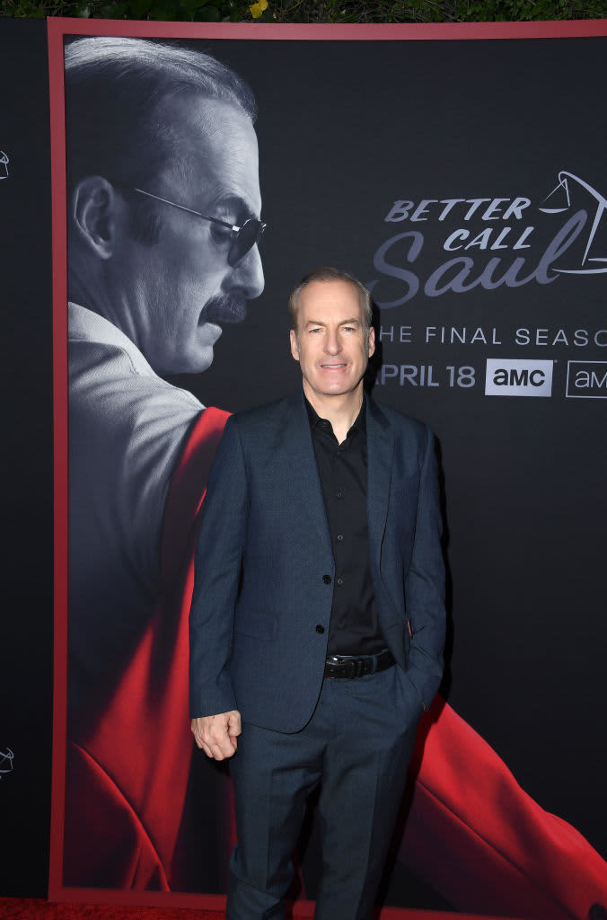 LOS ANGELES, CALIFORNIA - APRIL 07: Bob Odenkirk arrives at the Premiere Of The Sixth And Final Season Of AMC's "Better Call Saul" at Hollywood Legion Theater on April 07, 2022 in Los Angeles, California. (Photo by Steve Granitz/FilmMagic)