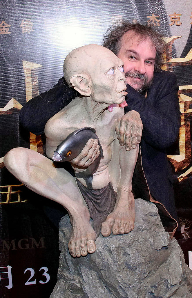 BEIJING, CHINA - JANUARY 20:  (CHINA OUT) Director Peter Jackson attends "The Hobbit: The Battle of the Five Armies" Beijing Conference on January 20, 2015 in Beijing, China.  (Photo by Visual China Group via Getty Images/Visual China Group via Getty Images)