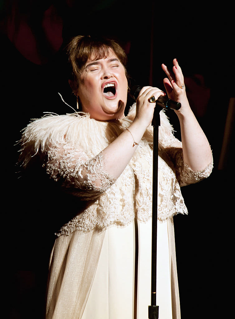 Susan Boyle singing