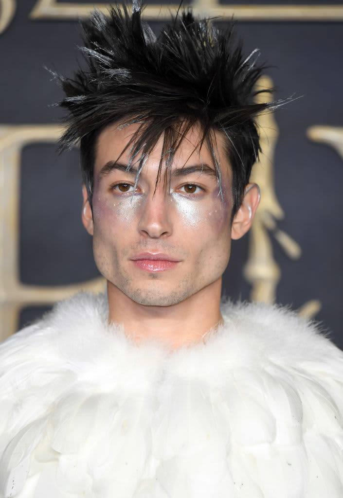 LOS ANGELES, CALIFORNIA - JANUARY 26:  Ezra Miller attends the Universal Music Group Hosts 2020 Grammy After Party on January 26, 2020 in Los Angeles, California. (Photo by Gregg DeGuire/FilmMagic,)