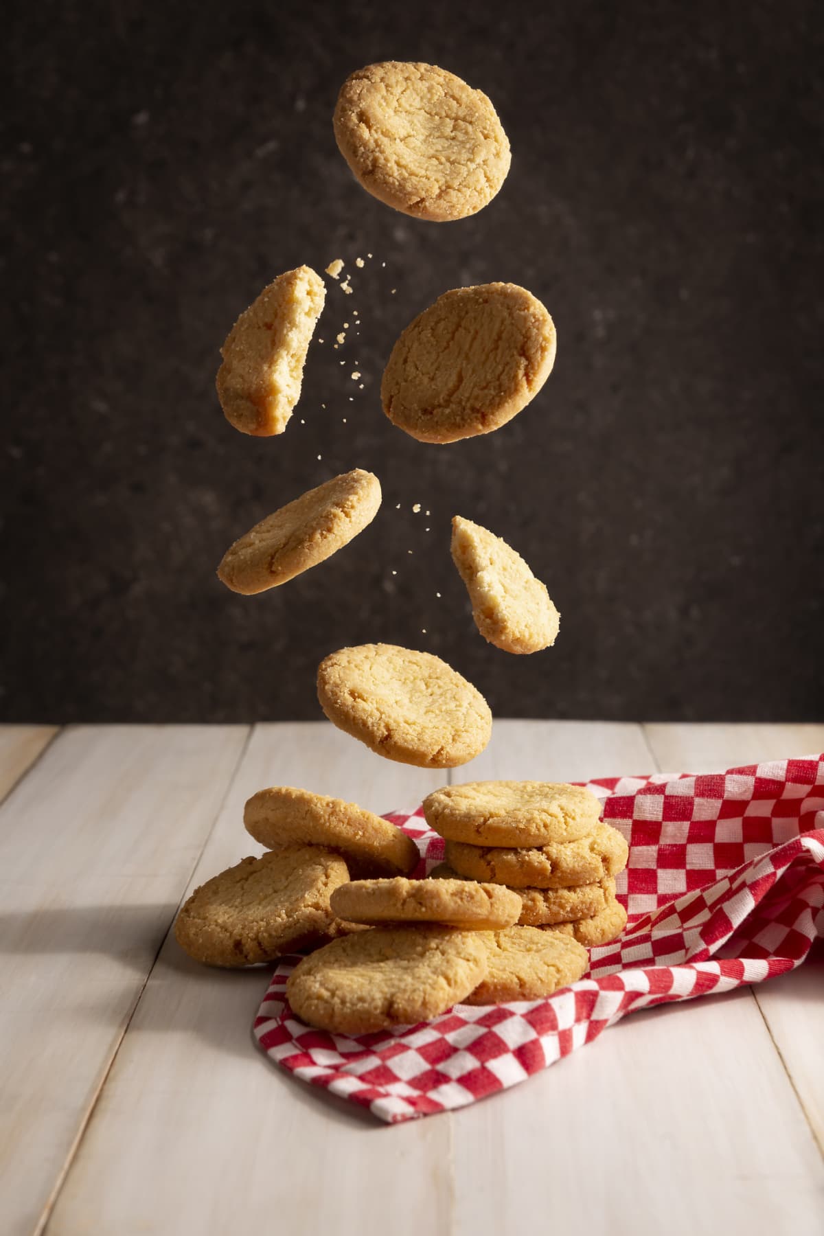 falling cookies