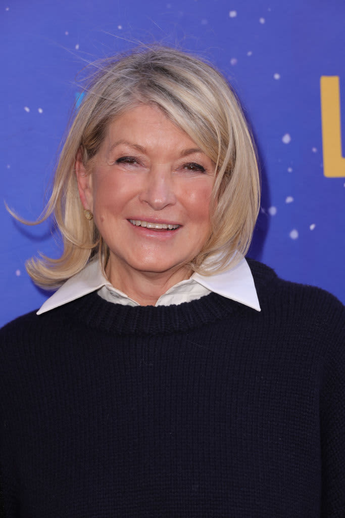NEW YORK, NEW YORK - MARCH 30: Martha Stewart attends the Broadway opening night of "Life Of Pi" at The Schoenfeld Theatre on March 30, 2023 in New York City. (Photo by Michael Loccisano/Getty Images)