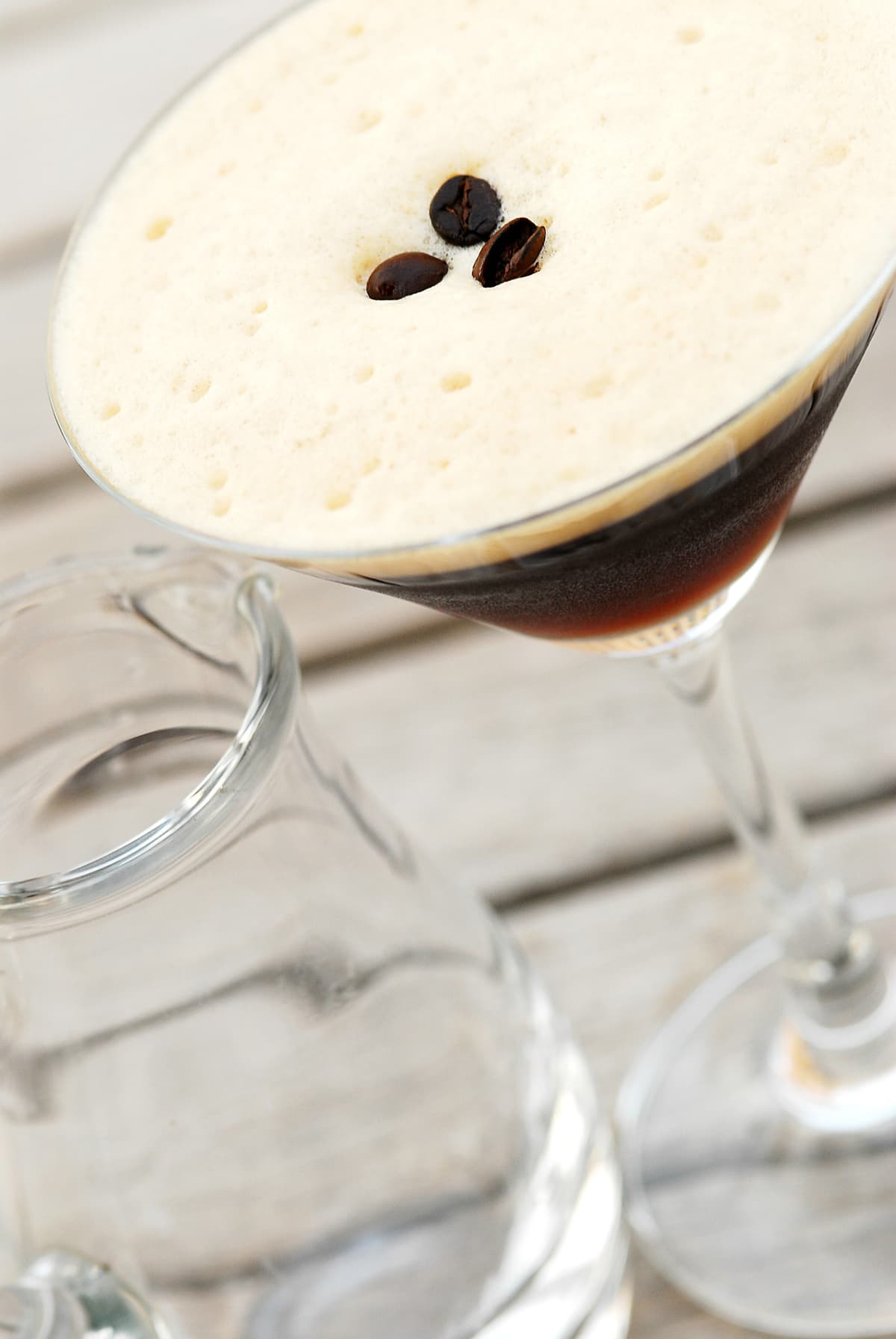 INDIA - FEBRUARY 20:  Espresso Martini mixes the 10 cocktails-alcohol laced drinks that leave Delhi's women shaken and stirred at Dublin Bar in Hotel Maurya Sheraton, New Delhi, India  (Photo by Bandeep Singh/The The India Today Group via Getty Images)