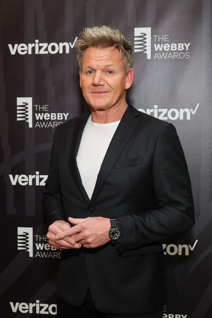 NEW YORK, NEW YORK - MAY 16: Gordon Ramsey attends the 26th Annual Webby Awards on May 16, 2022 in New York City. (Photo by Mike Coppola/Getty Images for The Webby Awards)