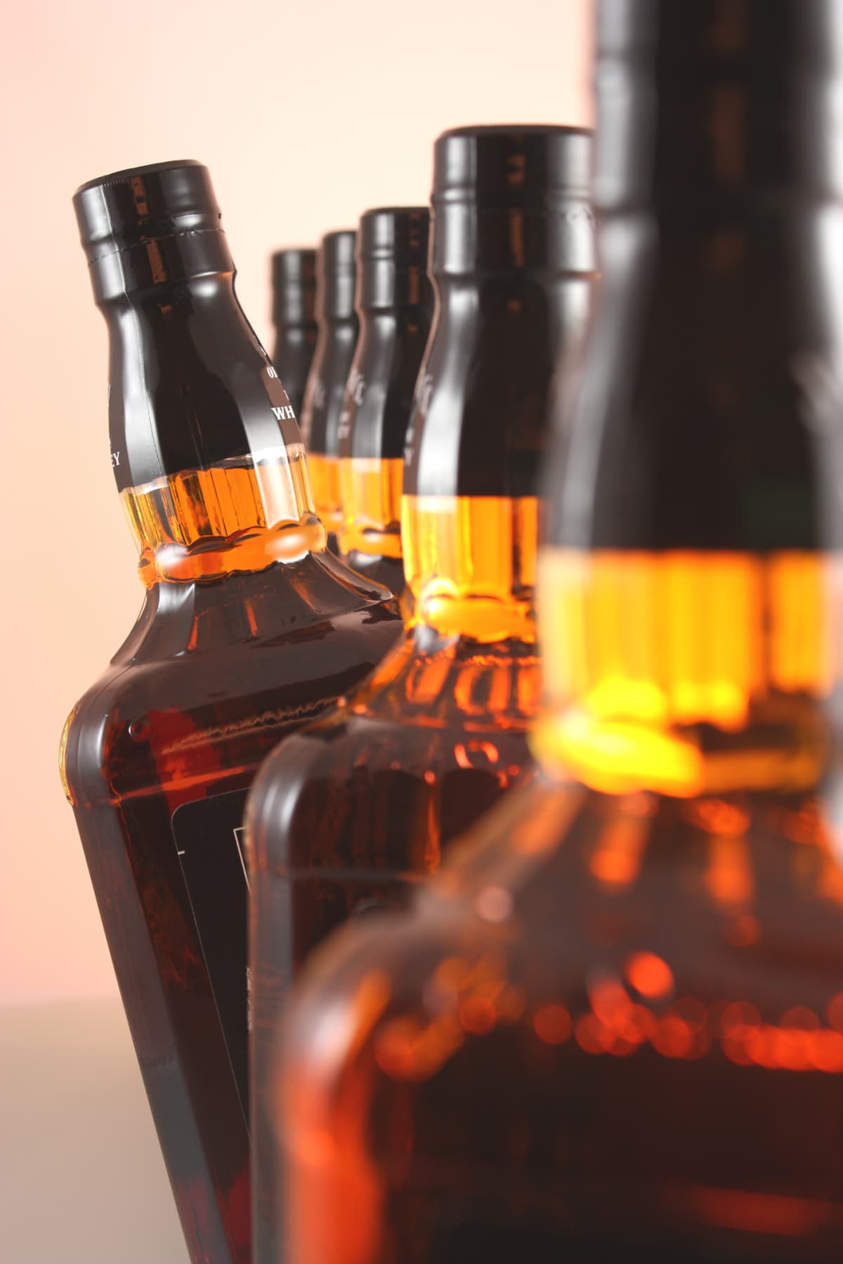 Various whiskey bottles