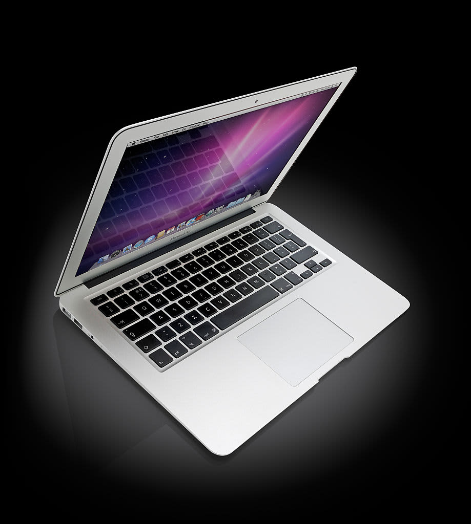 An Apple MacBook Air laptop computer, taken on November 25, 2020. (Photo by Phil Barker/Future Publishing via Getty Images)