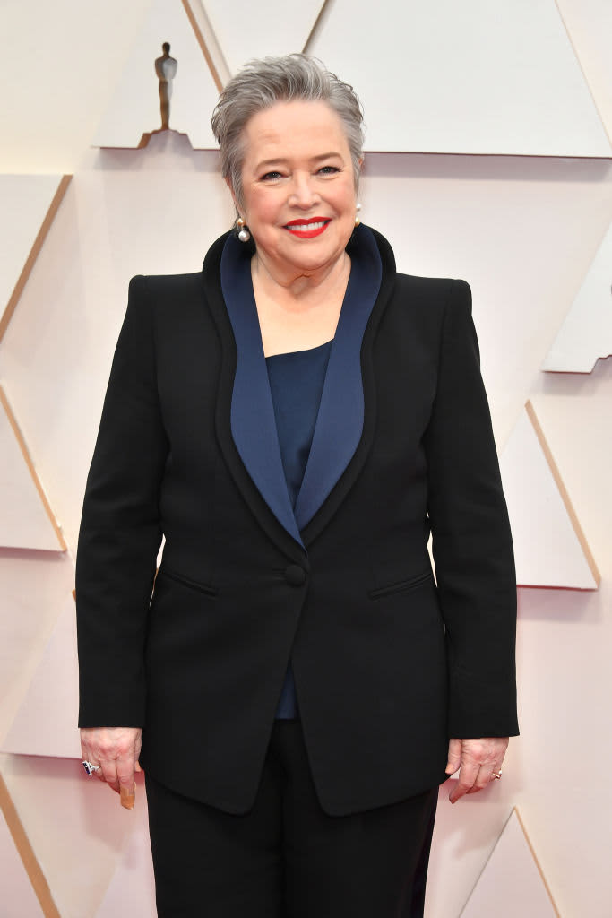 HOLLYWOOD, CALIFORNIA - FEBRUARY 09: Kathy Bates attends the 92nd Annual Academy Awards at Hollywood and Highland on February 09, 2020 in Hollywood, California. (Photo by Kevin Mazur/Getty Images)