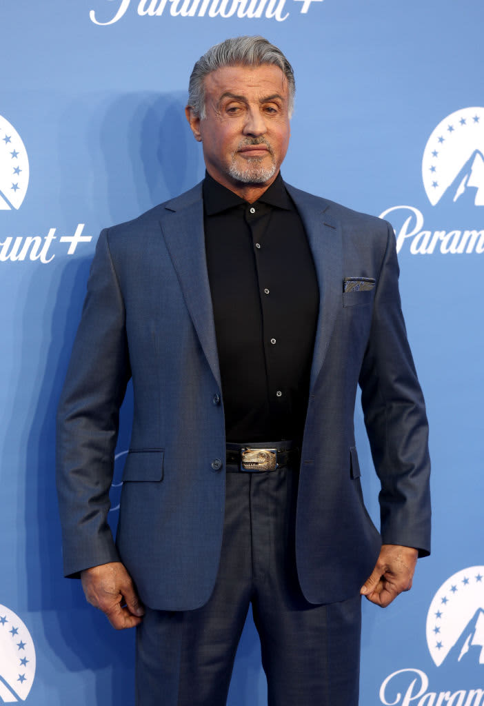 Sylvester Stallone at the premiere of "Tulsa King" held at Regal Union Square on November 9, 2022 in New York City. (Photo by Kristina Bumphrey/Variety via Getty Images)