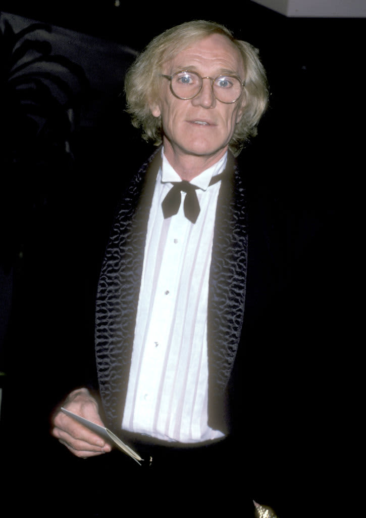 BEVERLY HILLS,CA - MARCH 19:  Actor Richard Harris attends the 63rd Annual Academy Awards Nominees Luncheon on March 19, 1991 at Beverly Hilton Hotel in Beverly Hills, California.  (Photo by Ron Galella, Ltd/Ron Galella Collection via Getty Images)