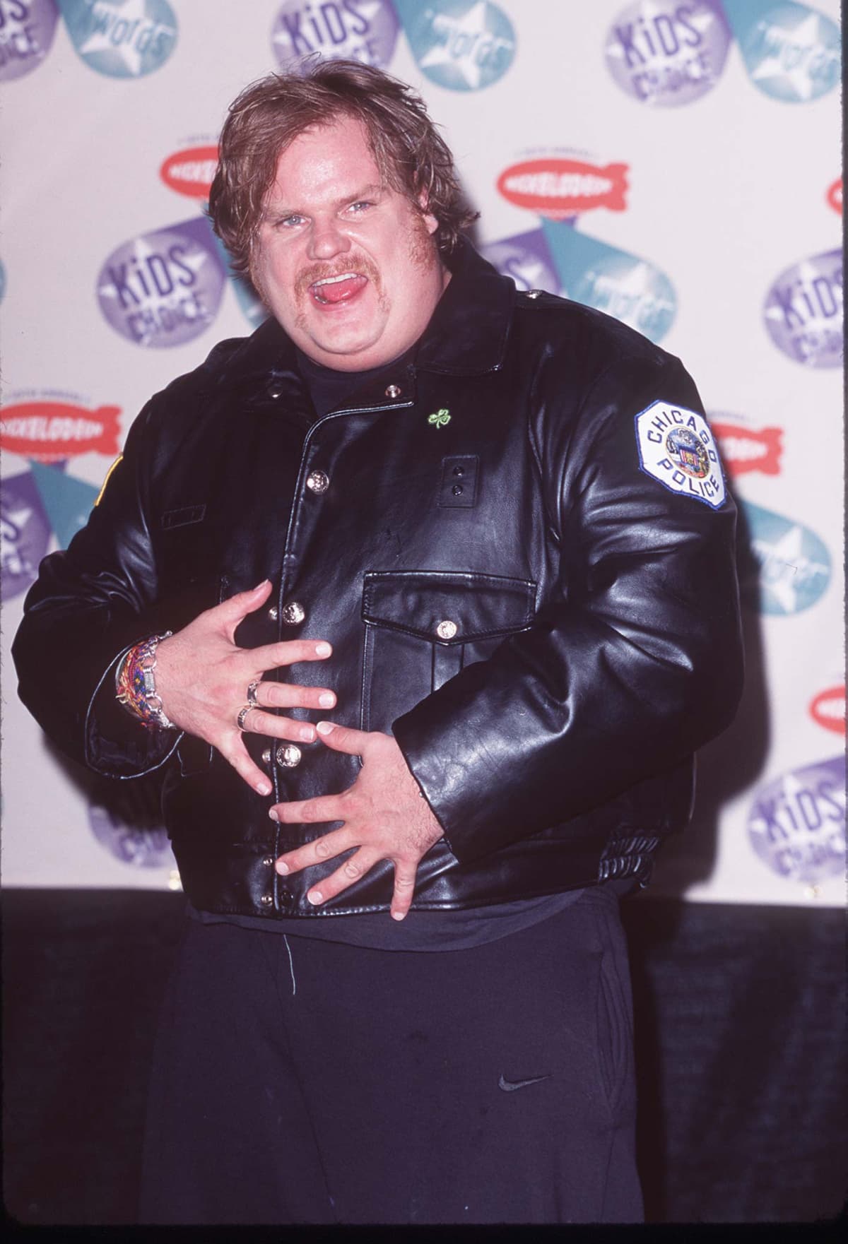 LOS ANGELES - APRIL 19:  Actor Chris Farley attends 10th Annual Nickelodeon Kid's Choice Awards on April 19, 1997 at the Olympic Auditorium in Los Angeles, California. (Photo by Ron Galella, Ltd./Ron Galella Collection via Getty Images) 