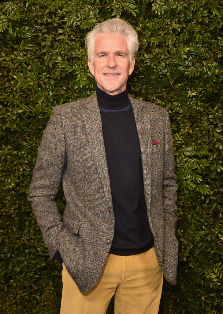 BEVERLY HILLS, CA - MARCH 03: Matthew Modine attends Charles Finch and Chanel Pre-Oscar Awards Dinner at Madeo in Beverly Hills on March 3, 2018 in Beverly Hills, California.  (Photo by Alberto E. Rodriguez/Getty Images)