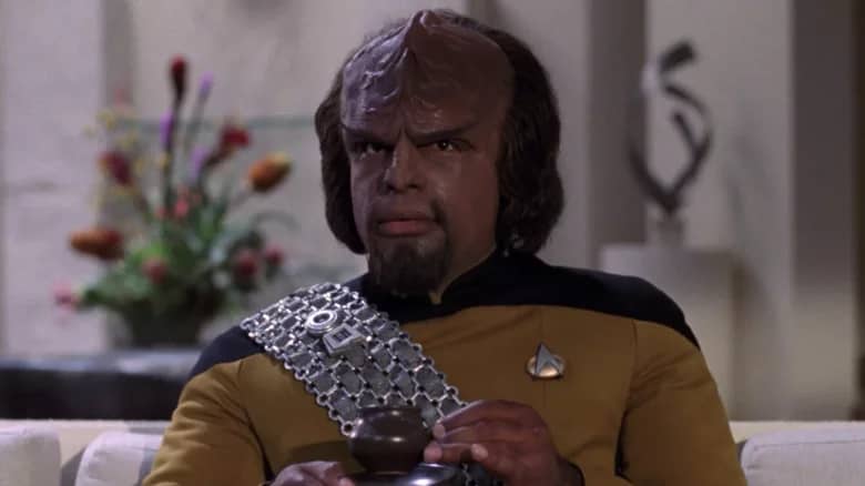 Michael Dorn trolled Star Trek haters with Worf voice in elevator