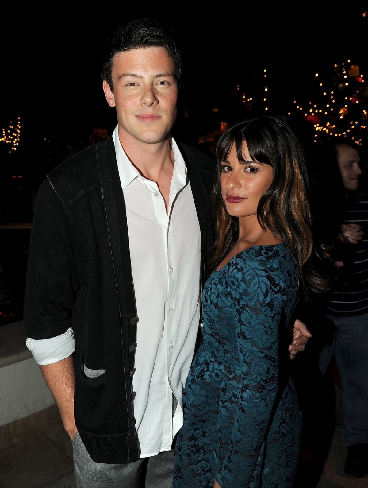 SANTA MONICA, CA - AUGUST 19:  Actors Cory Monteith and Lea Michele arrive for the 2012 Do Something Awards on August 19, 2012 in Santa Monica, California.  (Photo by Mark Sullivan/WireImage)