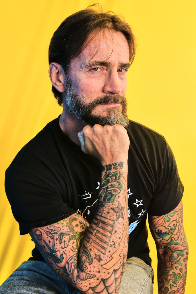 SAN DIEGO, CALIFORNIA - JULY 23: CM Punk visits the #IMDboat At San Diego Comic-Con 2022: Day Three on The IMDb Yacht on July 23, 2022 in San Diego, California. (Photo by Vivien Killilea/Getty Images for IMDb)