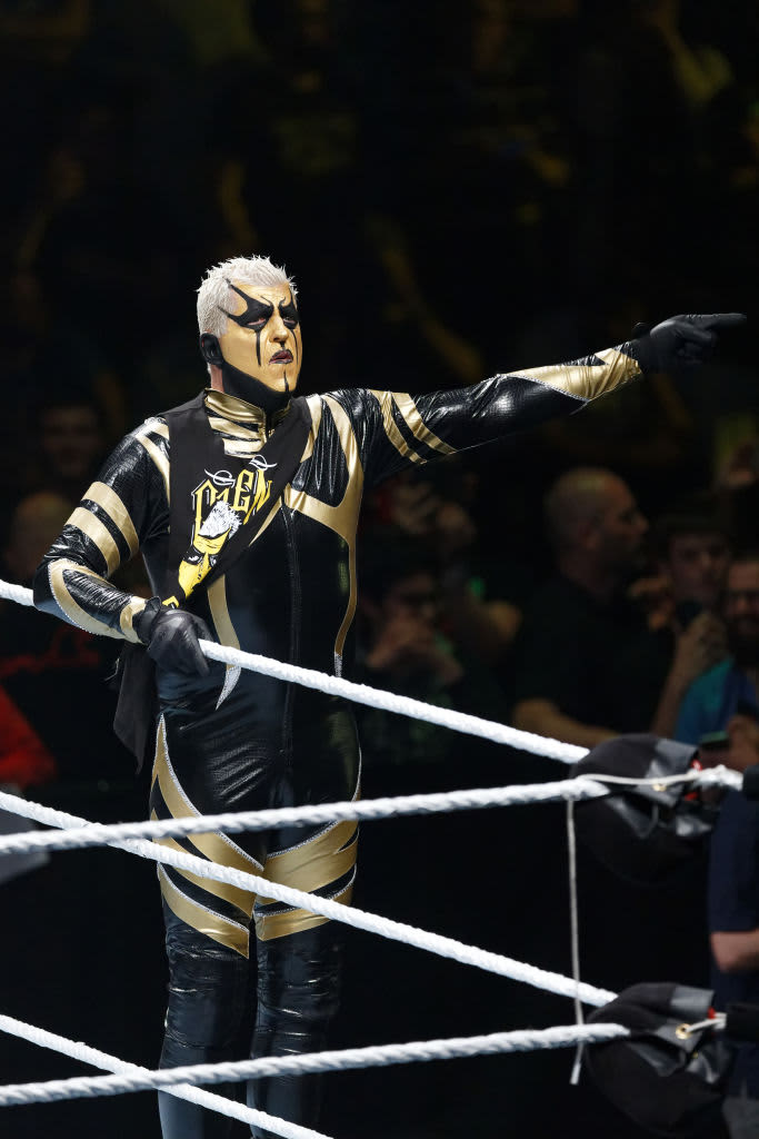 PARIS, FRANCE - MAY 19:  Goldust attends WWE Live AccorHotels Arena Popb Paris Bercy on May 19, 2018 in Paris, France.  (Photo by Sylvain Lefevre/Getty Images)