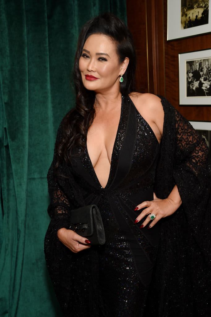 BEVERLY HILLS, CALIFORNIA - MAY 24: Tia Carrere arrives at the 47th Annual Gracie Awards Gala at Beverly Wilshire, A Four Seasons Hotel on May 24, 2022 in Beverly Hills, California. (Photo by Steve Granitz/FilmMagic)