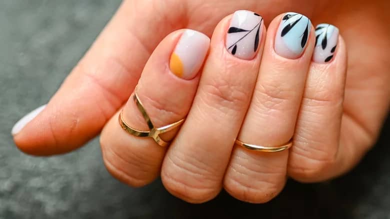 CUTE & EASY NAIL IDEAS | new nail art designs compilation - yellow nails -  YouTube