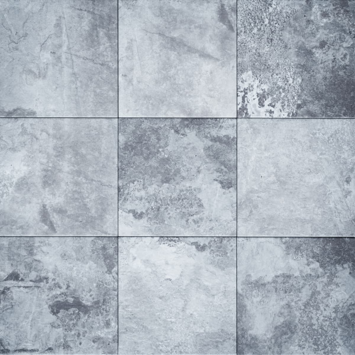 Patchwork tile with stone texture - tiled background.