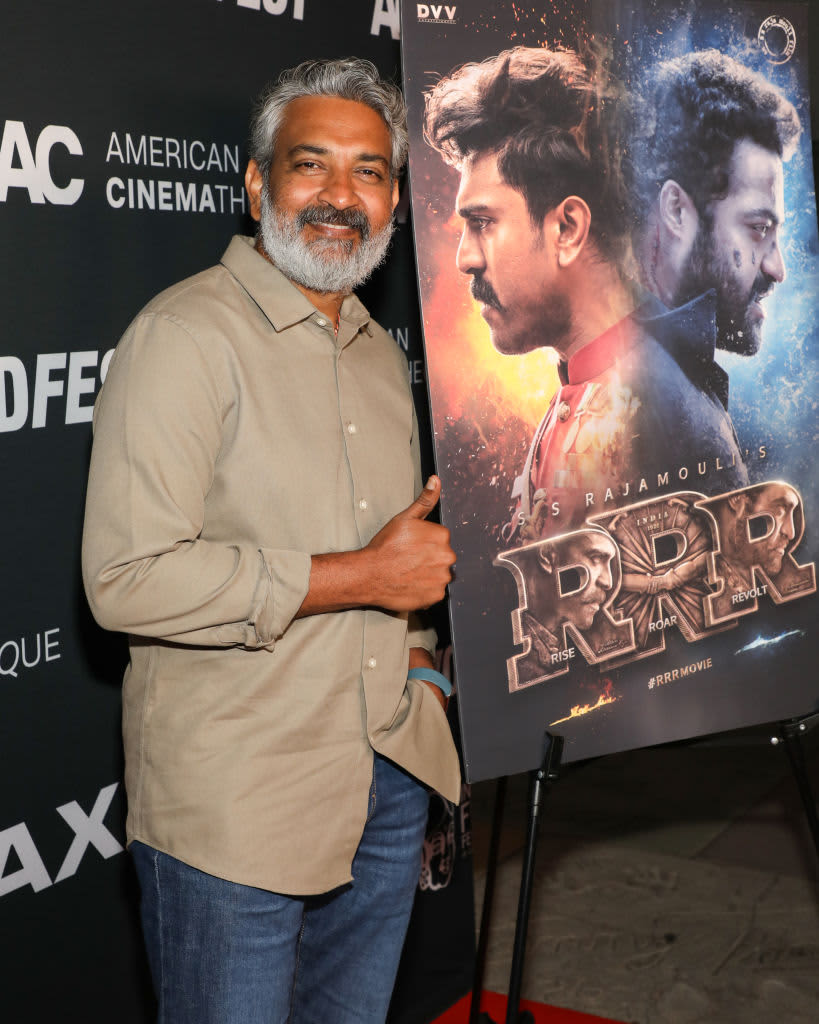 HOLLYWOOD, CALIFORNIA - SEPTEMBER 30: Director S.S. Rajamouli attends the 2022 Beyond Fest: screening of "RRR" at TCL Chinese 6 Theatres on September 30, 2022 in Hollywood, California. (Photo by Paul Archuleta/Getty Images)