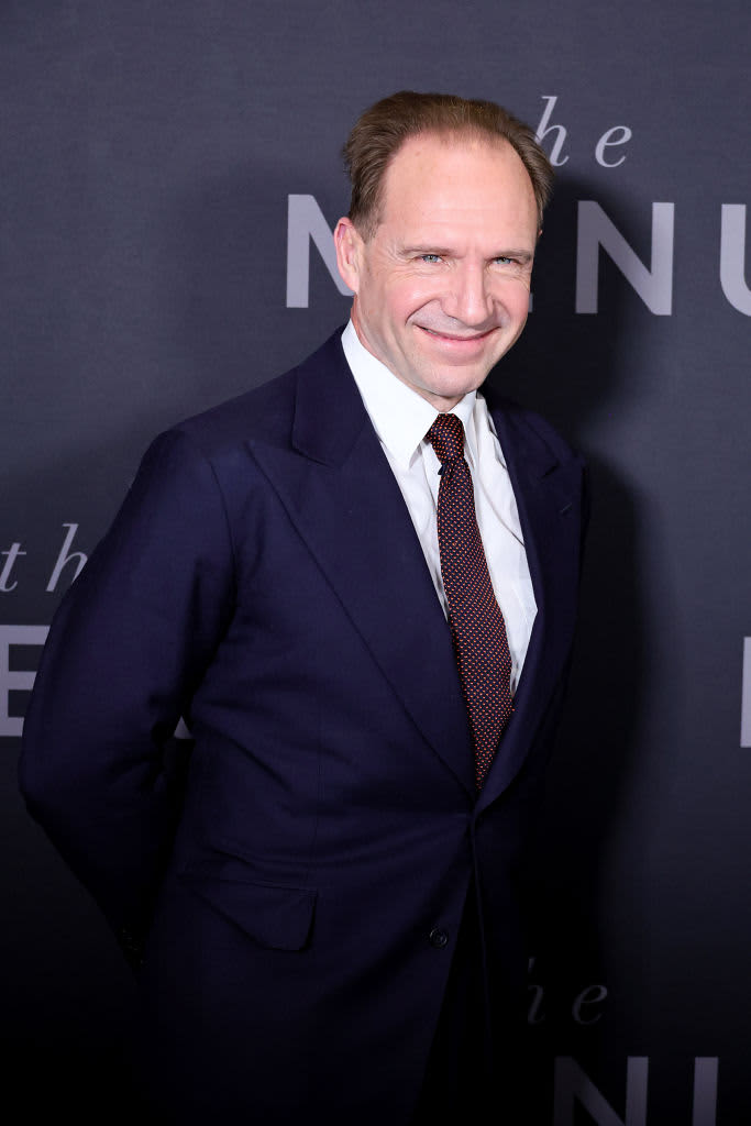 NEW YORK, NEW YORK - NOVEMBER 14: Ralph Fiennes attends "The Menu" New York Premiere at AMC Lincoln Square Theater on November 14, 2022 in New York City. (Photo by Theo Wargo/Getty Images)
