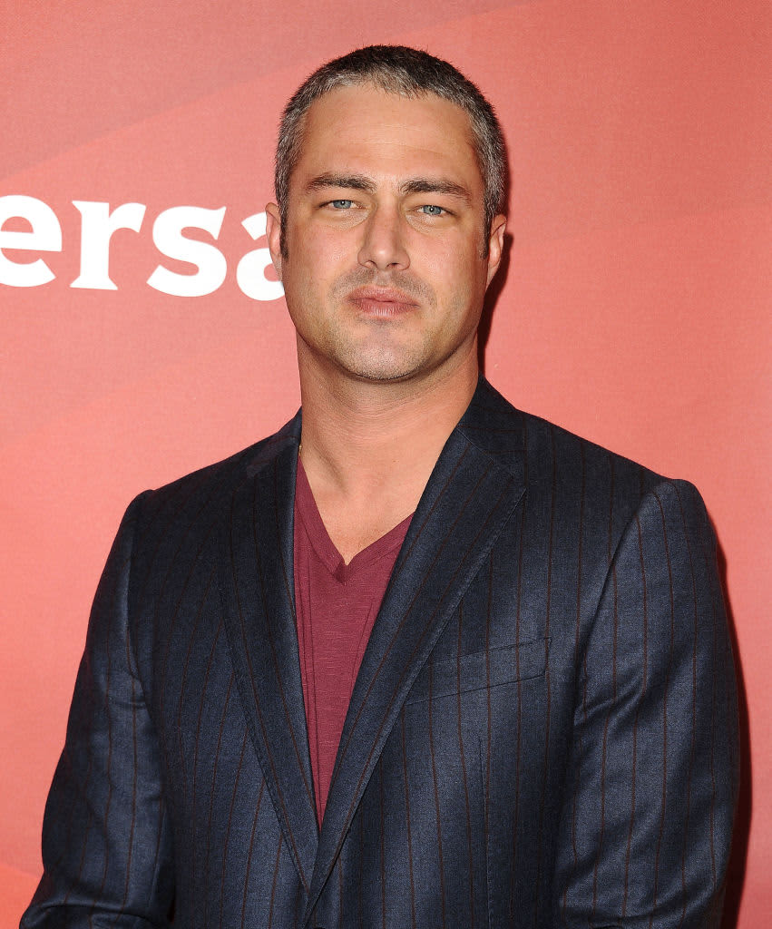 MONTE-CARLO, MONACO - JUNE 18: Taylor Kinney attends The "Chicago Med" Photocall as part of the 61st Monte Carlo TV Festival  at the Monte-Cralo Beach on June 18, 2022 in Monte-Carlo, Monaco. (Photo by Stephane Cardinale - Corbis/Corbis via Getty Images)