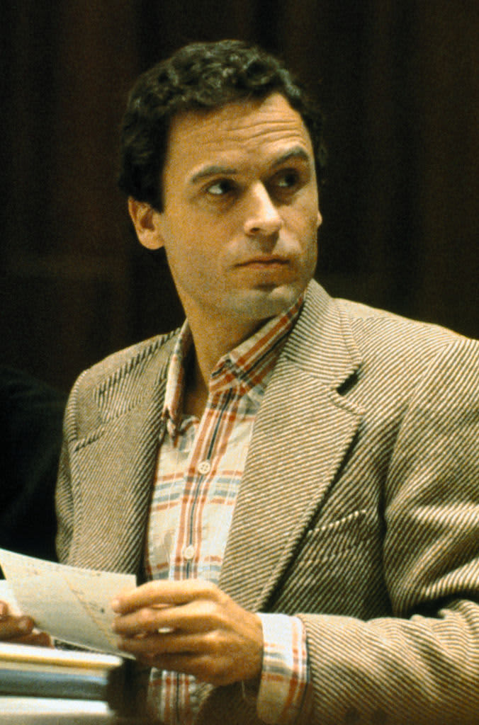 Close up of Theodore Bundy, convicted Felon