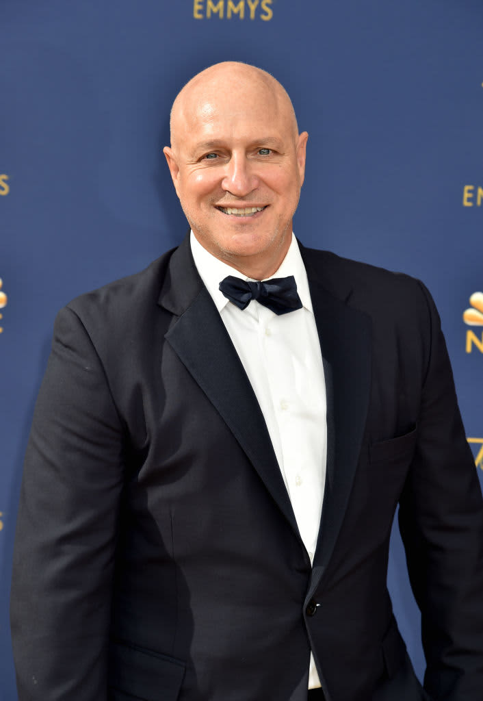 LOS ANGELES, CA - SEPTEMBER 17: Tom Colicchio attends the 70th Emmy Awards at Microsoft Theater on September 17, 2018 in Los Angeles, California.  (Photo by Jeff Kravitz/FilmMagic)