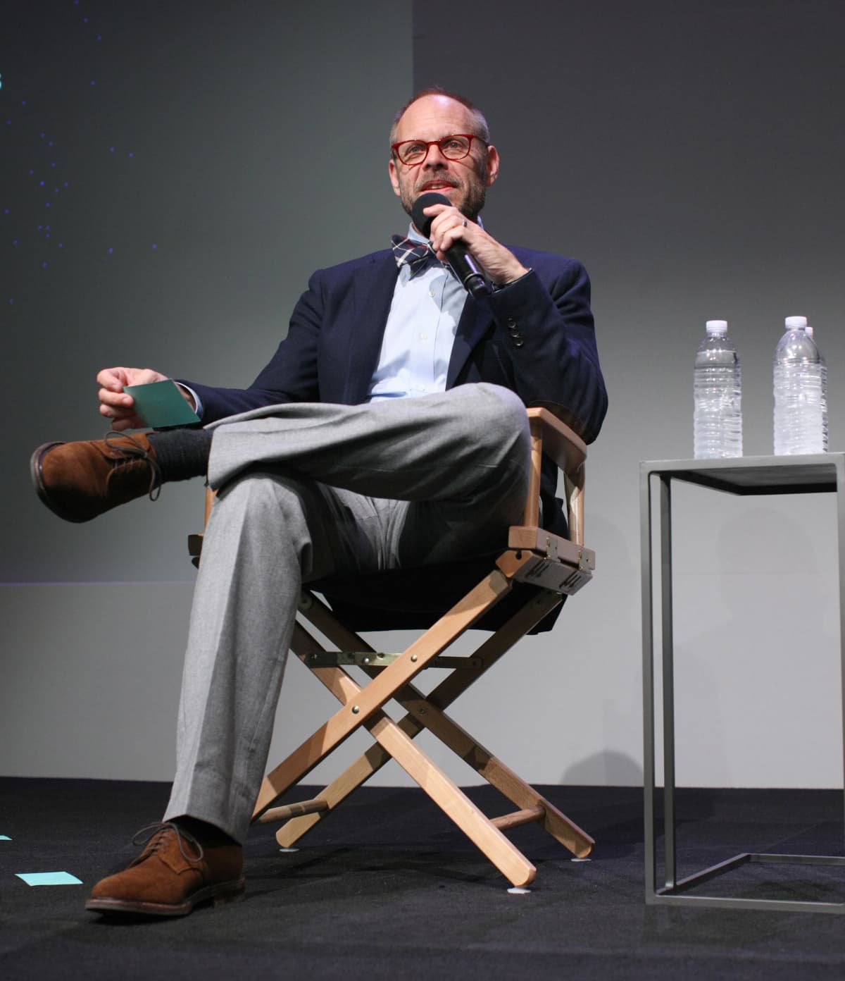 Chef Alton Brown attends Meet the Author at the Apple Store Soho
